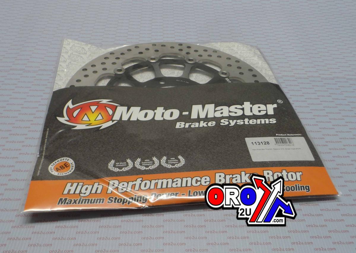 DISC BRAKE FRONT HALO MOTO-MASTER TRIUMPH DAYTONA 675 06-16, STREET TRIPLE 09-12