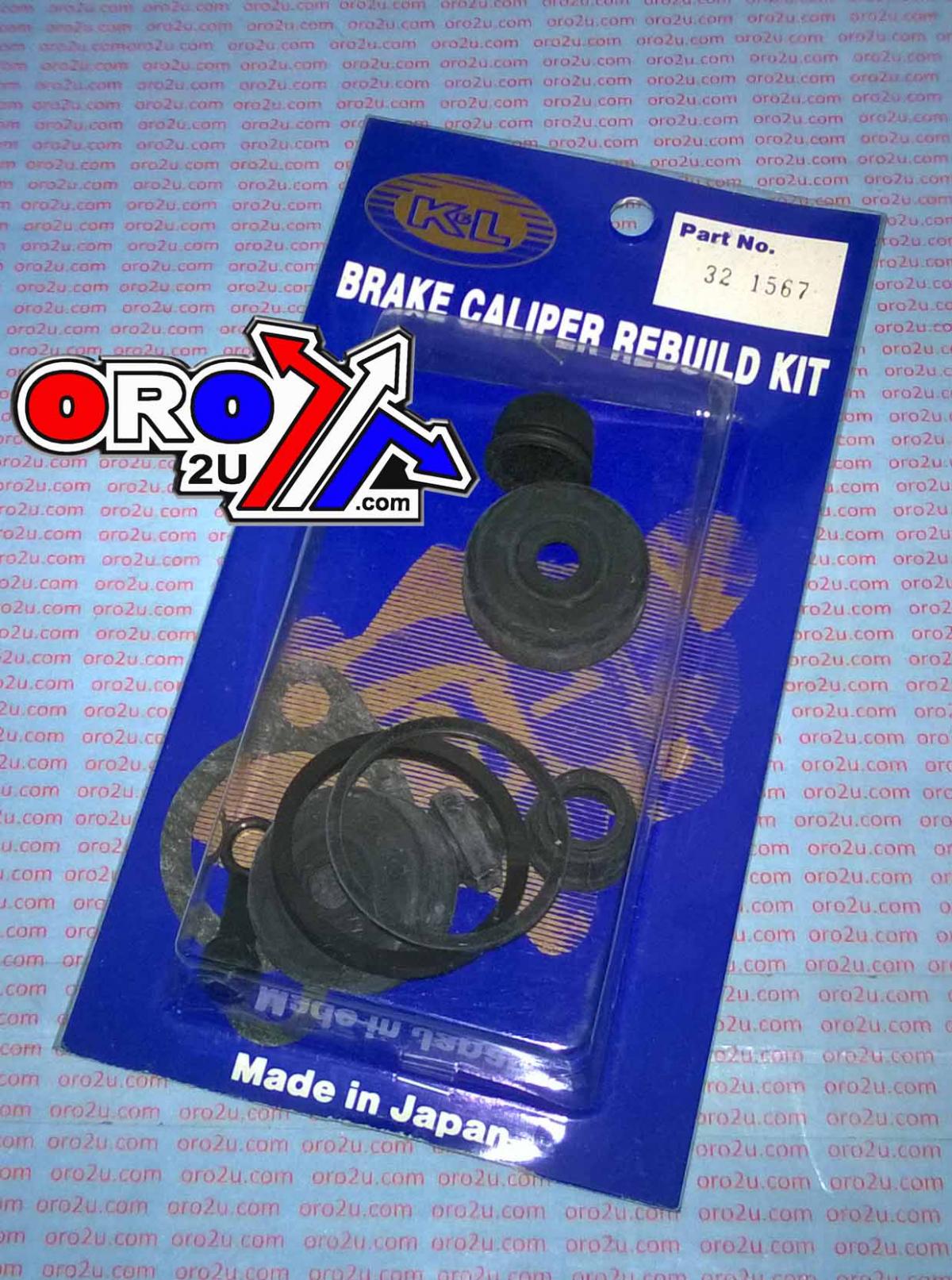 BRAKE CALIPER REBUILD REAR KAWASAKI KFX250 87-04. KEF300 95-02, KXF250 87-88