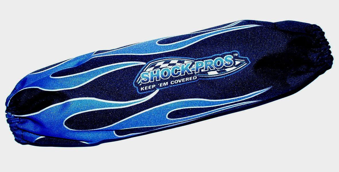 BLUE FLAME FRONT SHOCK COVER SET