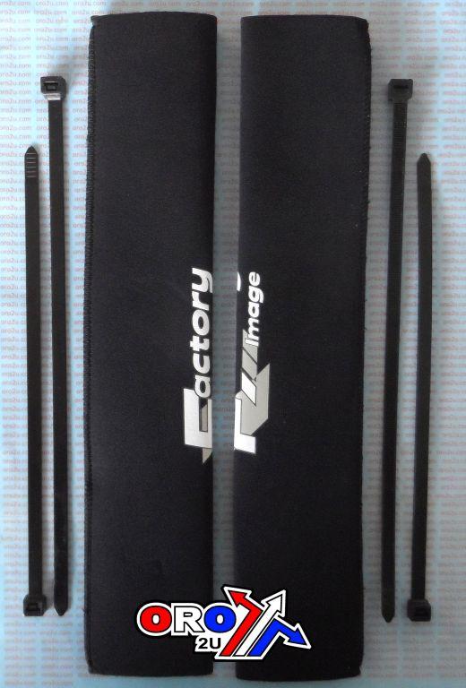 BLACK FORK SAVERS FACTORY 45mm, NEOPRENE FORK COVER