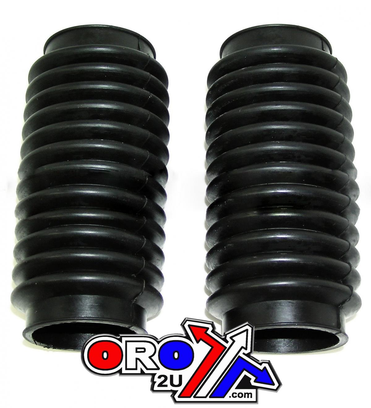 155mm x 50mm BLACK FORK GAITOR SET, TRUIMPH T90/100/120 64-68, KS16-3006