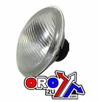 5 3/4" HEADLIGHT, FLAT BEAM WITH H4 BULB