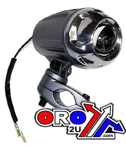 AUXILIARY LAMP 12V H3 BULB (CHROME)