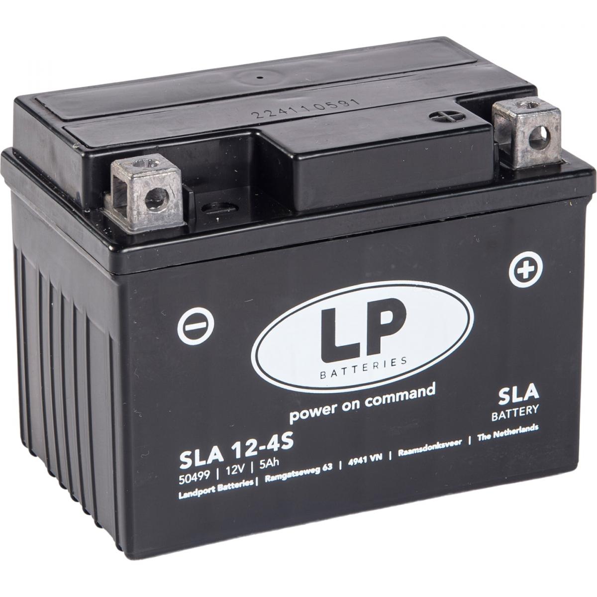 BATTERY SLA12-4S 12V 5Ah, MB SLA 12-4S, (SAME AS YTX4L-BS), MS SLA 12-4S