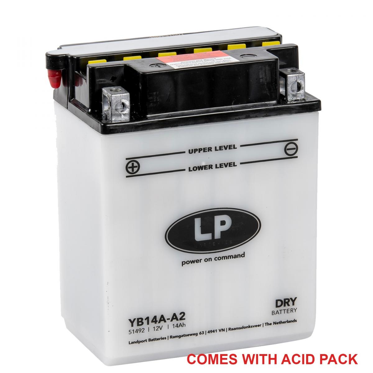 BATTERY LB14A-A2 12V 14Ah, MA YB14A-A2, MD LB14A-A2