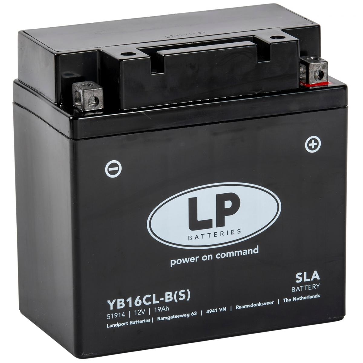 BATTERY LB16CL-B 12V 21Ah, MAINTENANCE FREE SEALED, YB16CL-B (S), LB16CL-B (S)