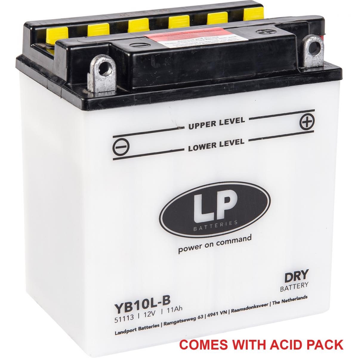 BATTERY LB10L-B 12v 11Hh, YB10L-B, LB10L-B