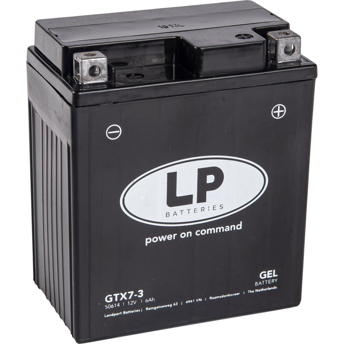 BATTERY LTX7-3 (GTX7L-BS) 12V GEL, MG LTX7-3, YTX7L-BS