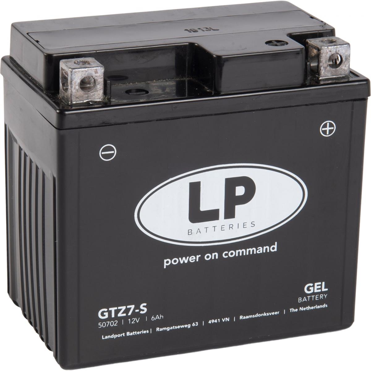 BATTERY LTZ7-S 12V GEL, GTZ7-S