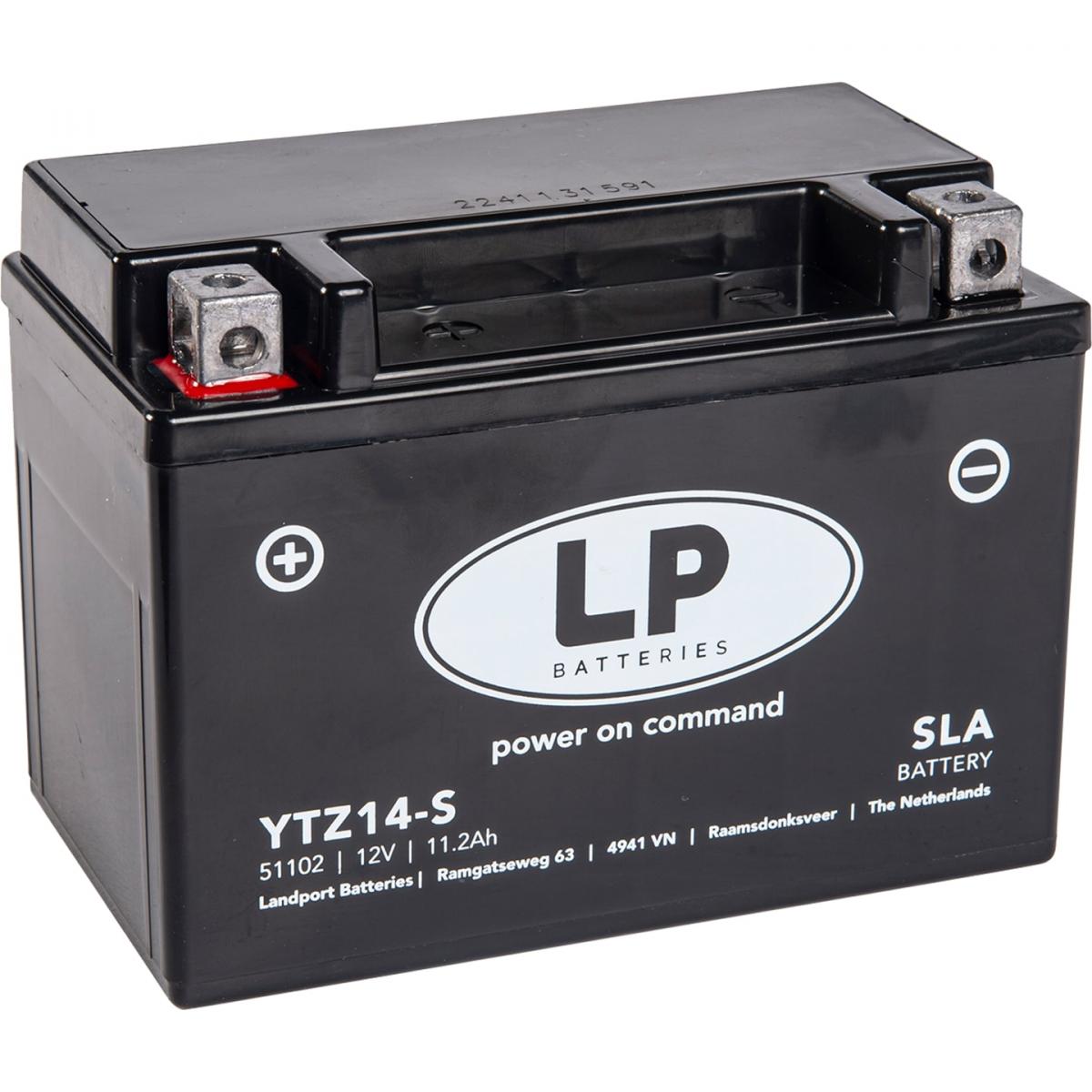 BATTERY LTZ14-S 12V SEALED, 11.2Ah, YTZ14S / YTZ14BS YTZ14-S, LTZ14-S