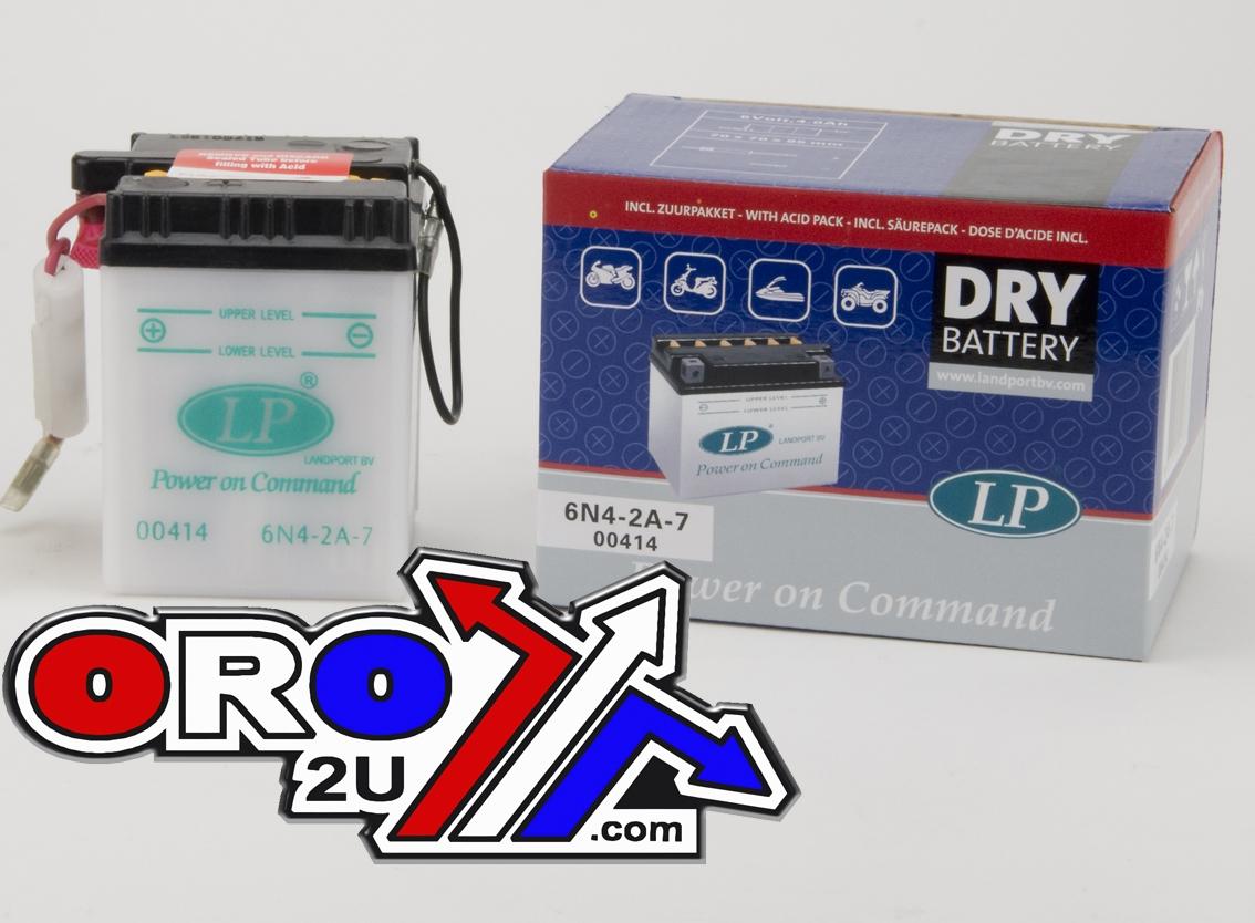BATTERY 6N4-2A-7 6V 4AH