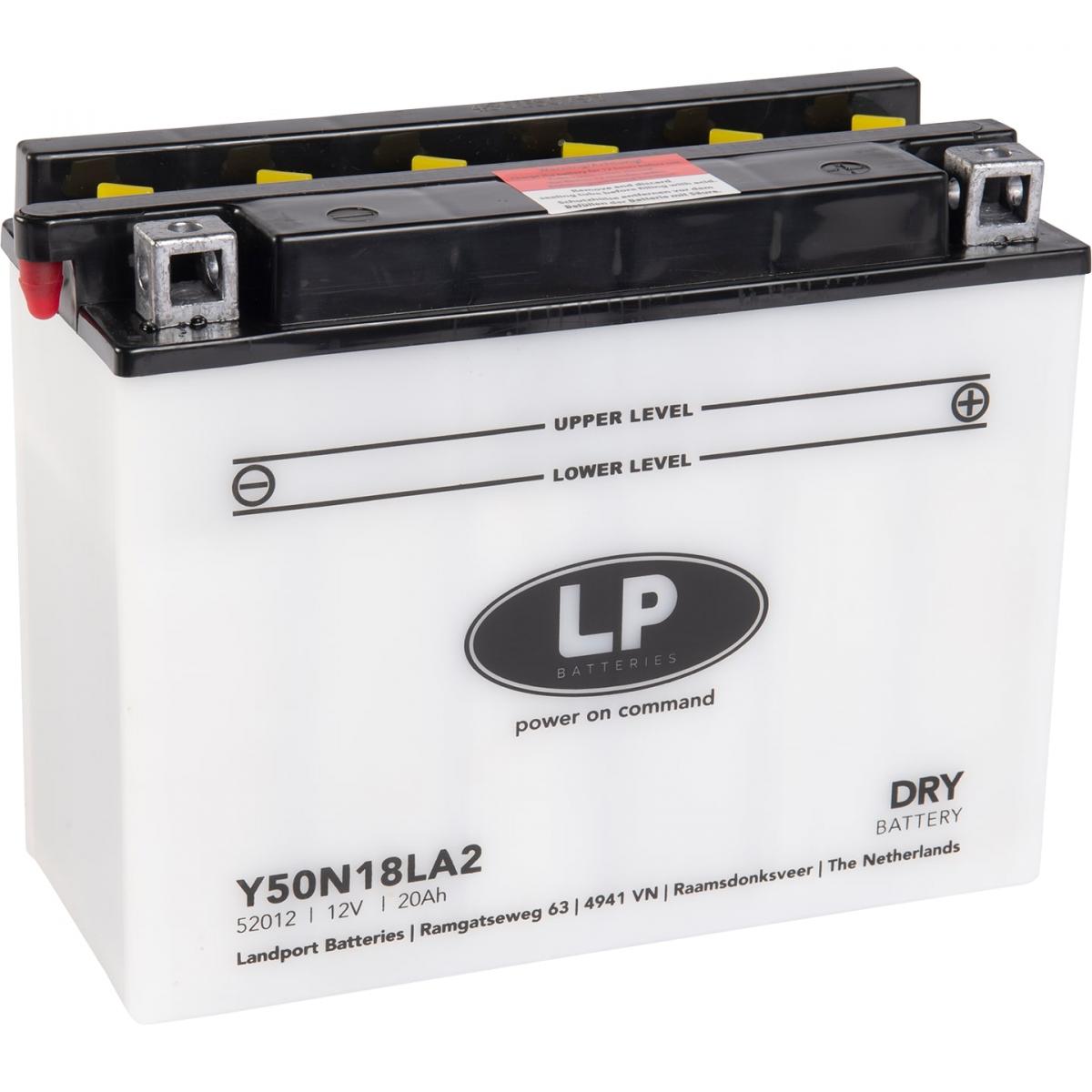 BATTERY Y50N18LA2, 52012 LANDPORT 52012