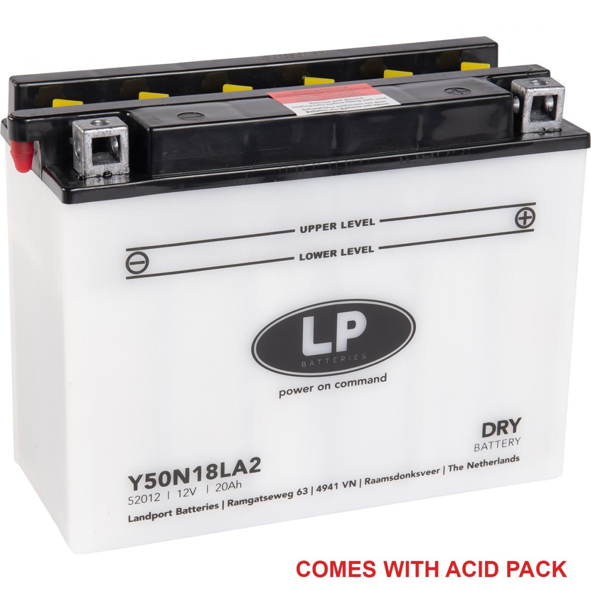 BATTERY L50N18LA2 12V 20Ah, Y50N18L-A2