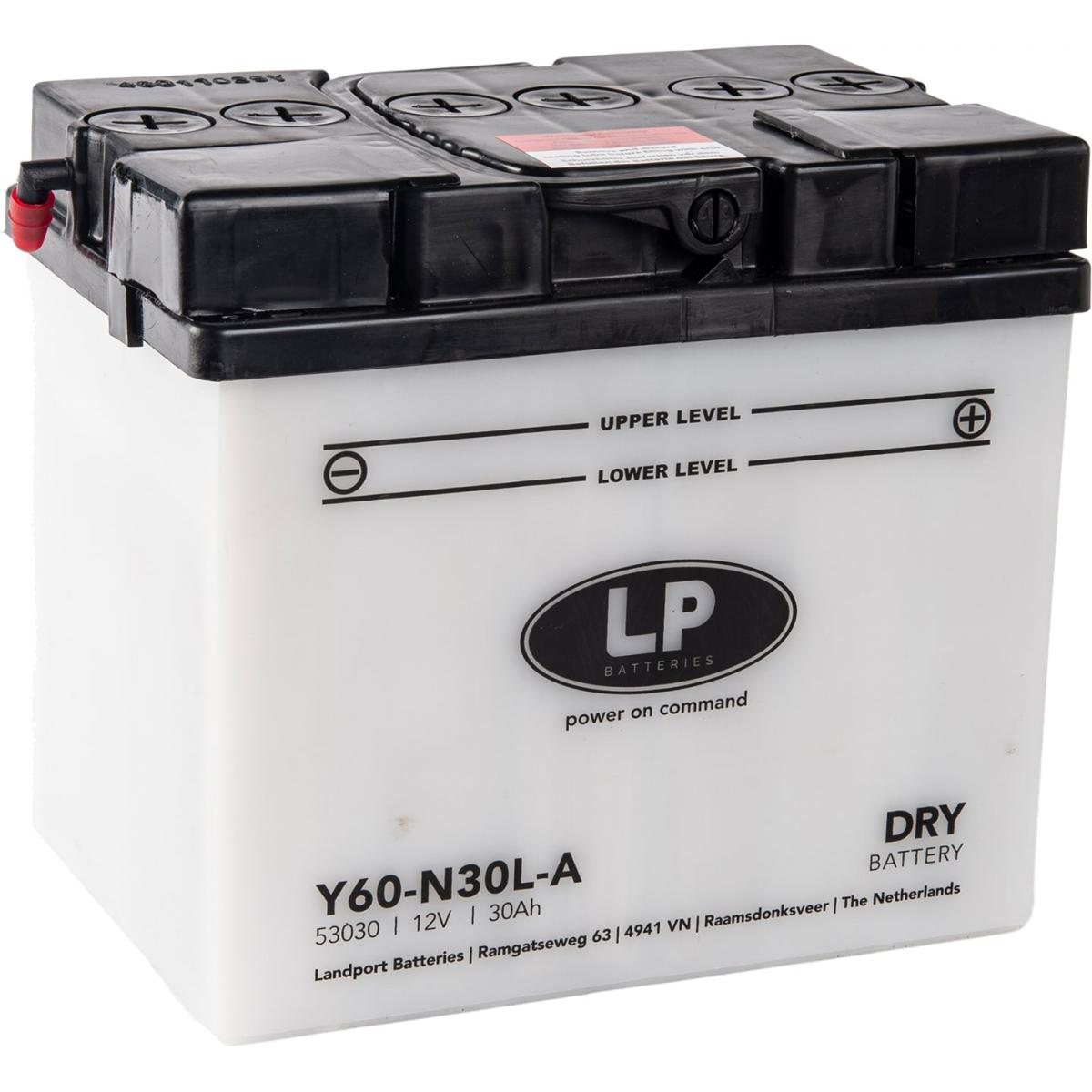 BATTERY Y60-N30L-A 12v 30A, 53030, Y60N30L-A