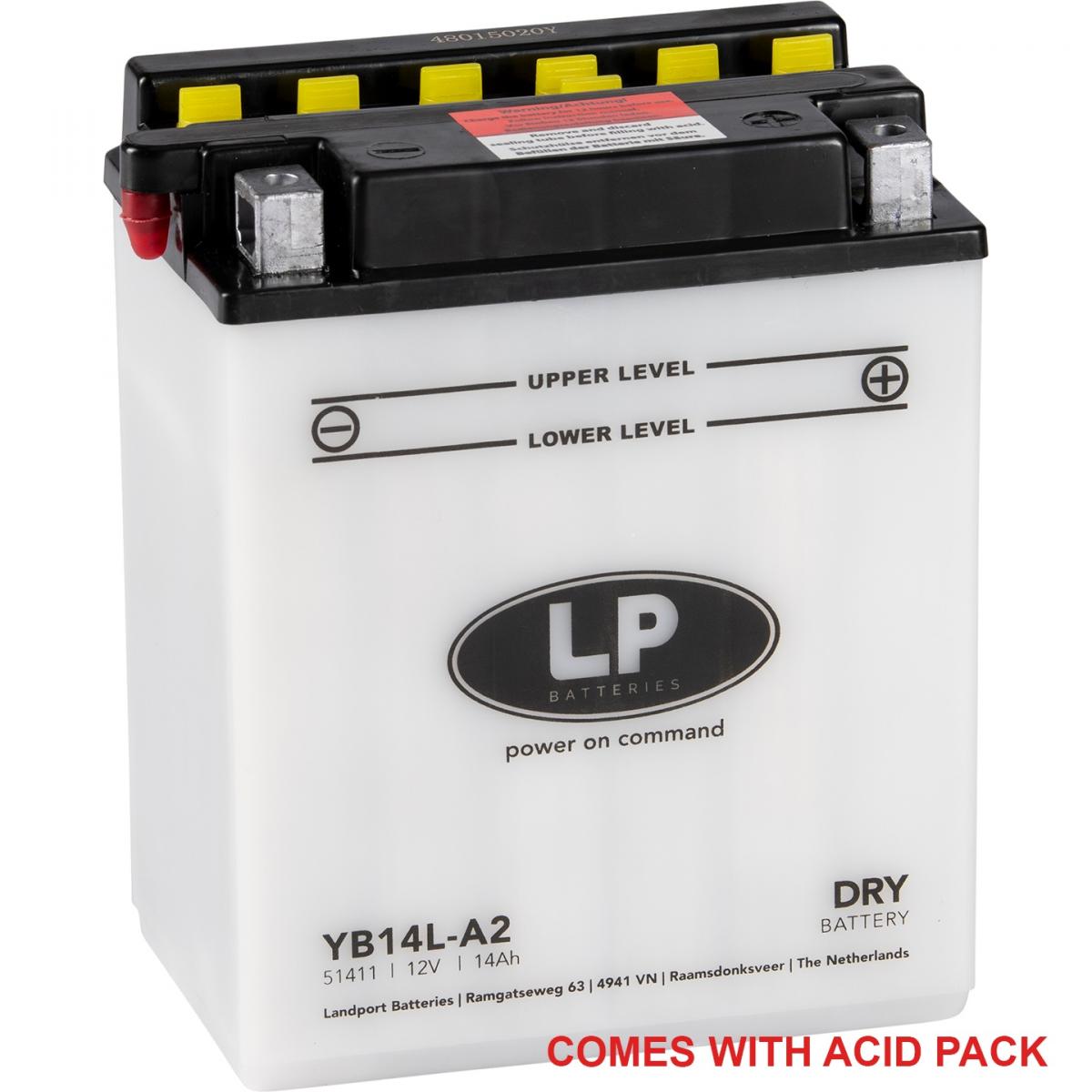 BATTERY LB14L-A2 12V 14Ah, YB14L-A2
