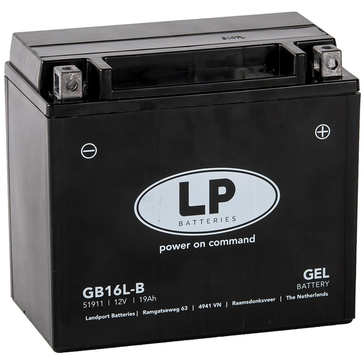 BATTERY LB16B 12V 16Ah. 51912, (SAME AS YB16B) GB16B