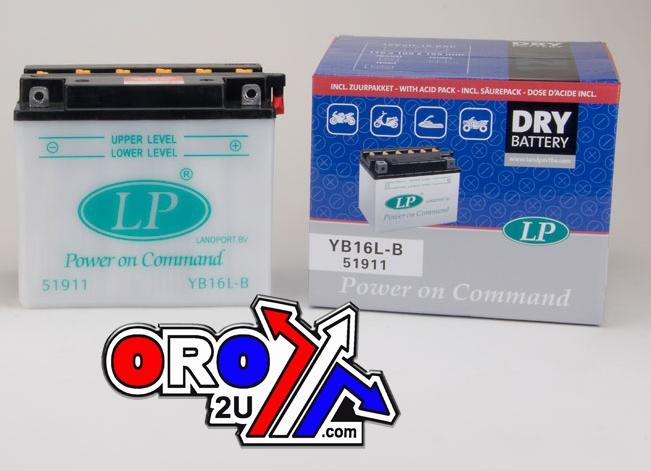 BATTERY YB16L-B 12V 19Ah. 51911