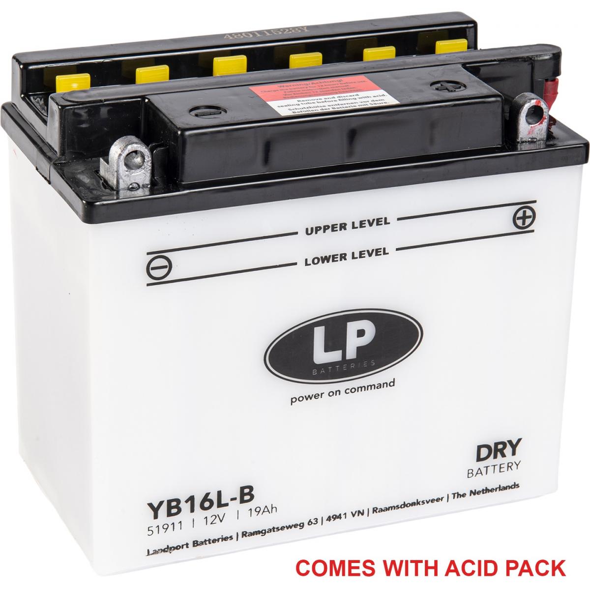 BATTERY LB16L-B 12V 19Ah. YB16L-B