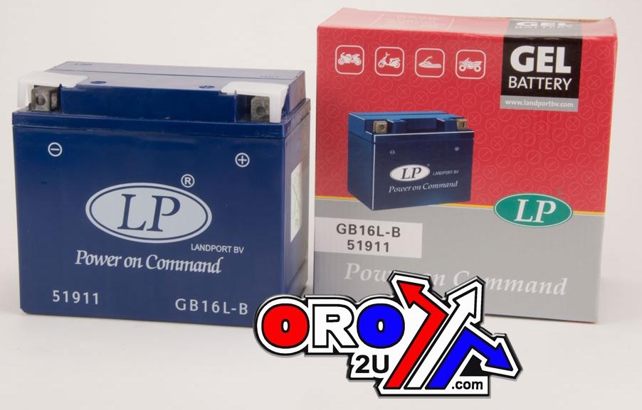 BATTERY LB16L-B 12V 19Ah, 51911, GB16L-B, (SAME AS YB16L-B)