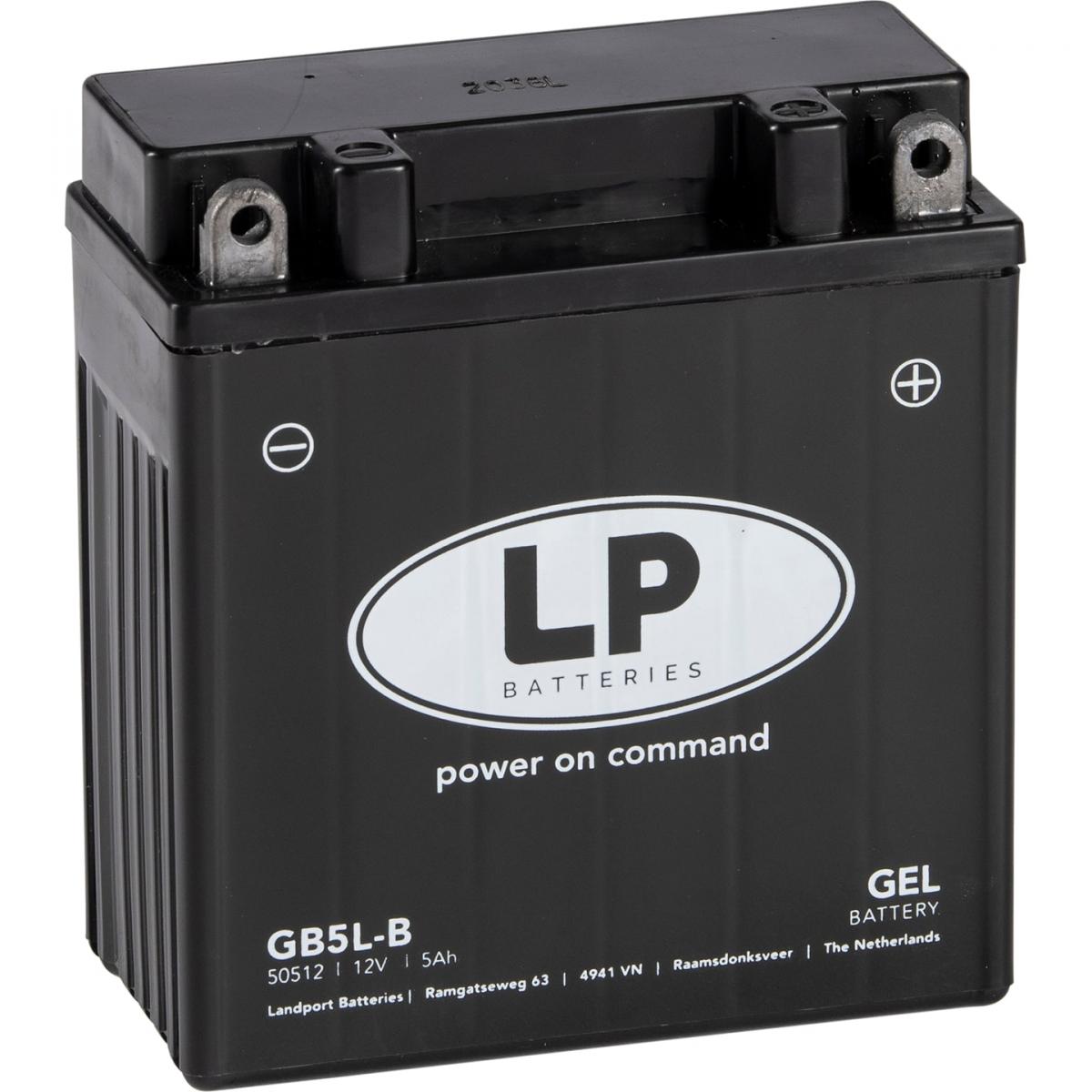 BATTERY LB5L-B 12V 5Ah, 50512, YB5L-B, GB5L-B