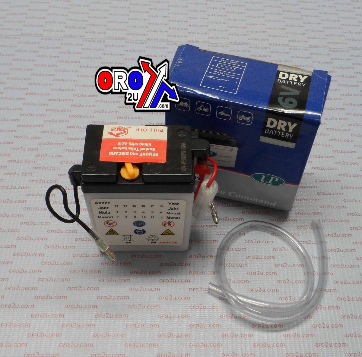 BATTERY 6N2-2A 6V 2Ah