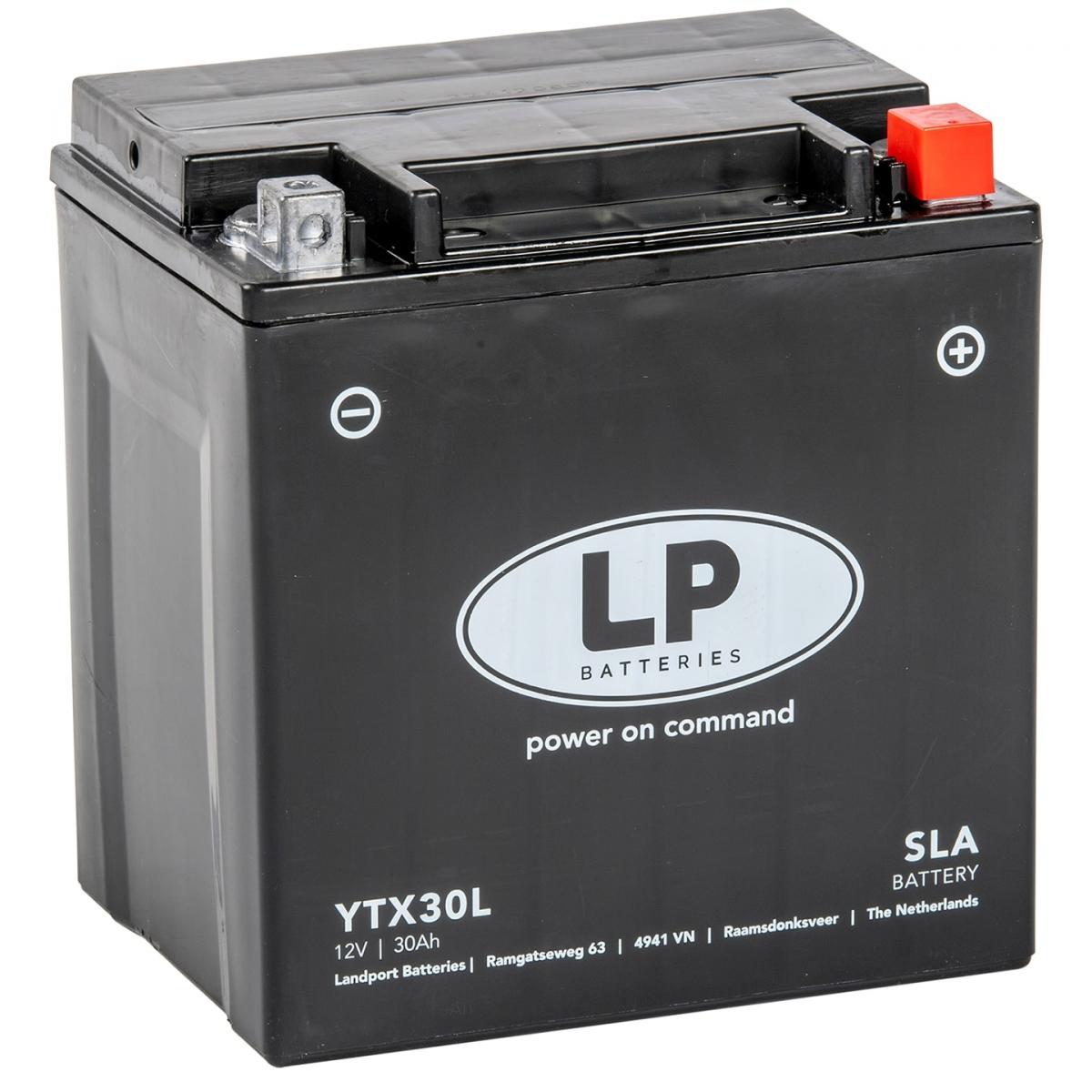 BATTERY LTX30L 12V SEALED,HARLEY-DAVIDSON, YTX30L