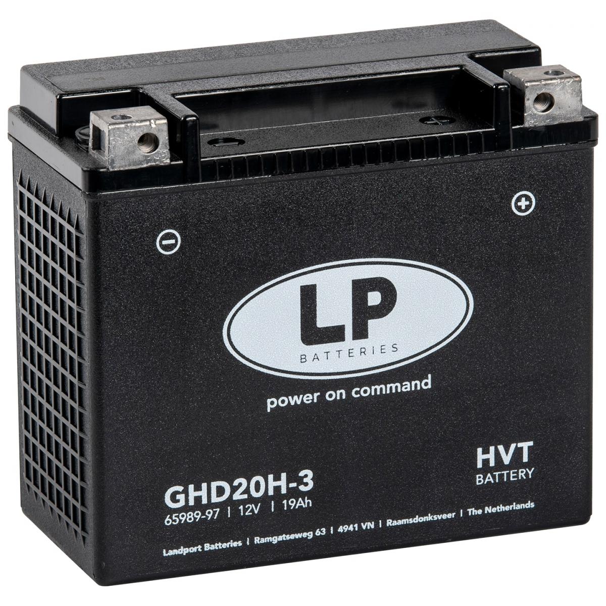 BATTERY LHD20H-3 GEL, HARLEY DAVIDSON, GHD20H-3