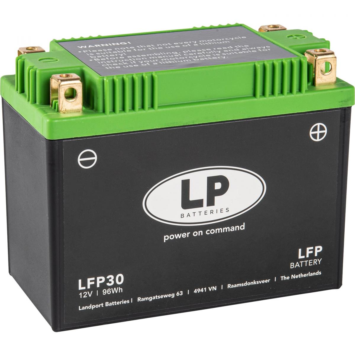 BATTERY LITHIUM 12V LFP30, Y60N24AL-B, YIX30L, YTX30L-BS, Y60N24-A
