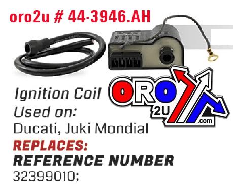 COIL IGNITION APRILIA AM6 ENGINE 4 PIN+ EARTH WIRE