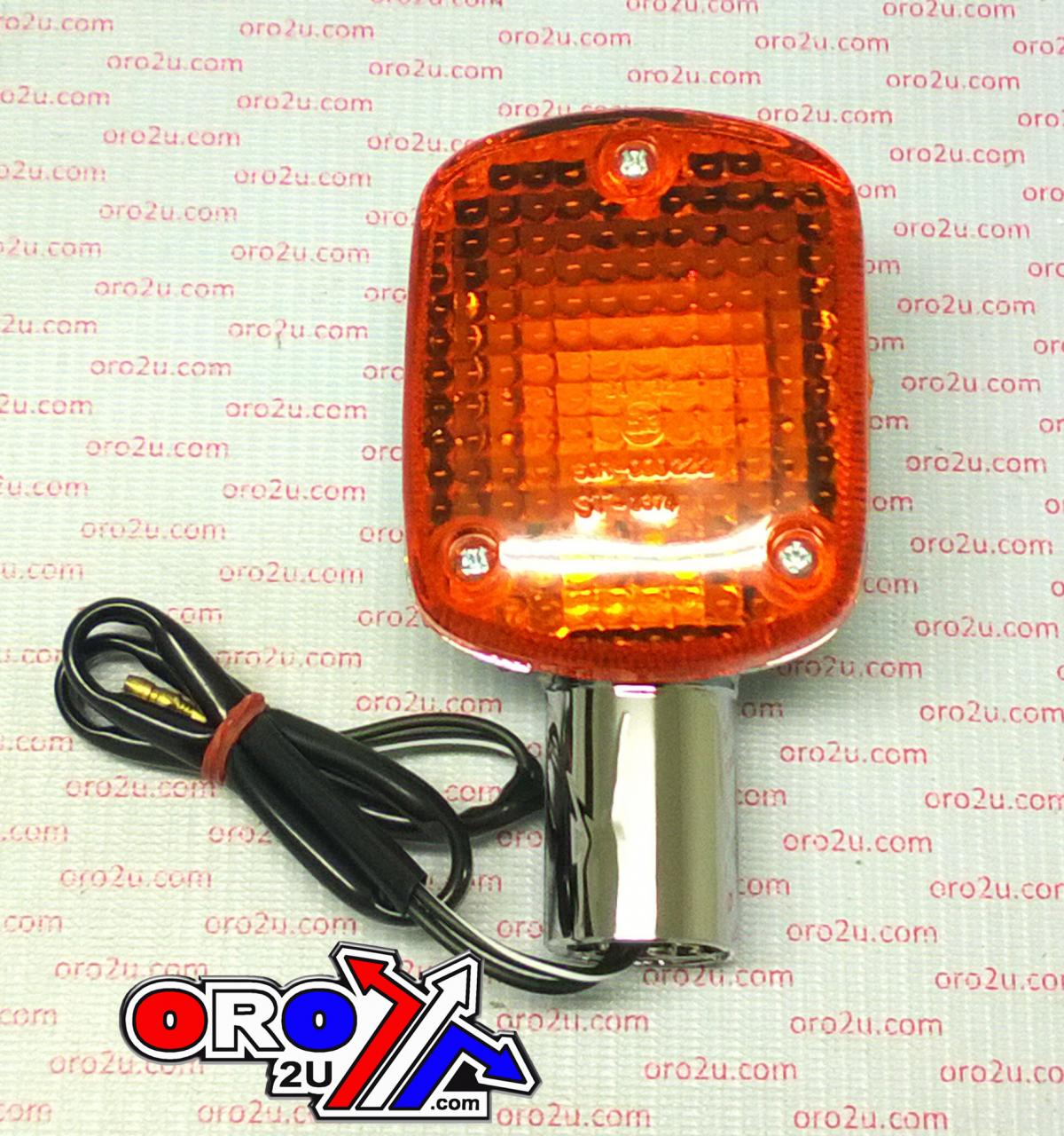 INDICATOR HONDA CX650 83-84, CB750 F22 92-03, CA125 95-97, CHROME PLATED