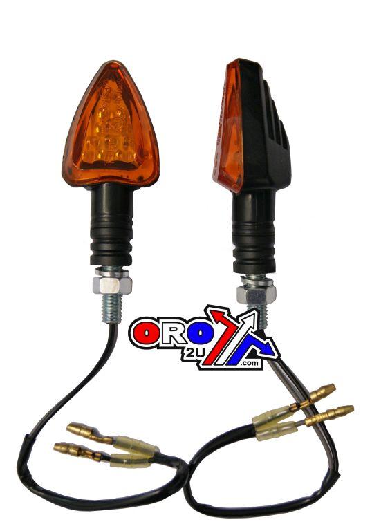 INDICATORS LED ORANGE LENS PR