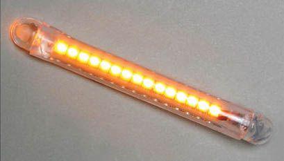 LED MINI LIGHT BAR 115x8 AMBER