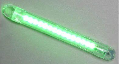 LED MINI LIGHT BAR 115x8 GREEN
