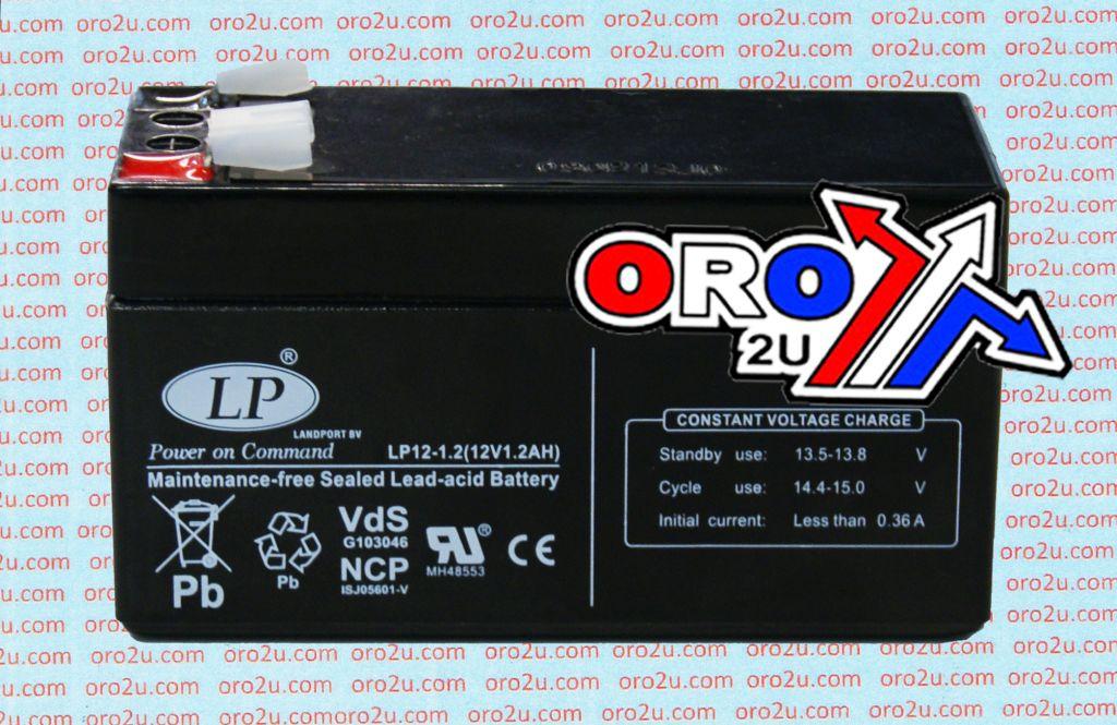 LP12-1.2, 12V-1.2A DRY CELL BATTERY