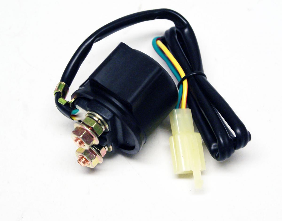 STARTER RELAY 12V 2 WIRE, MOST CHINA MODELS