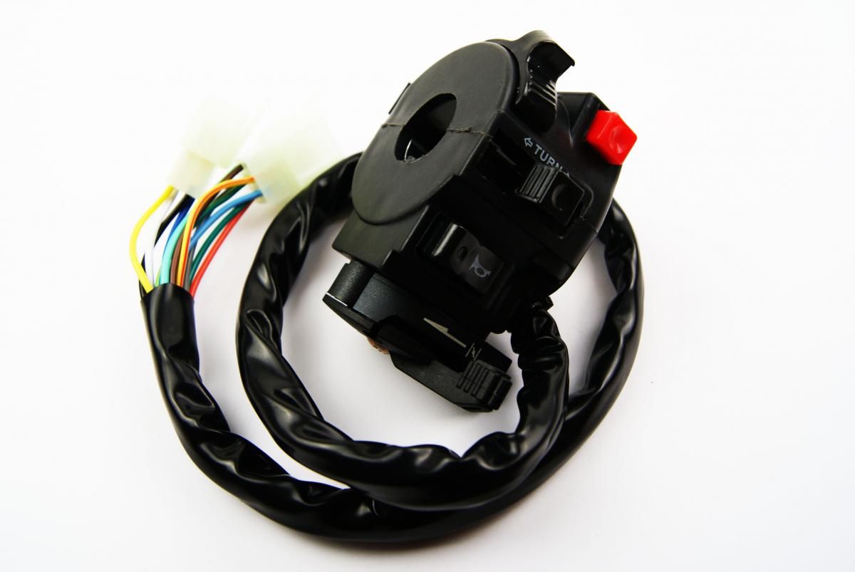 UNIVERSAL SWITCH 4-Function Left Switch Assembly with Thumb choke Lever