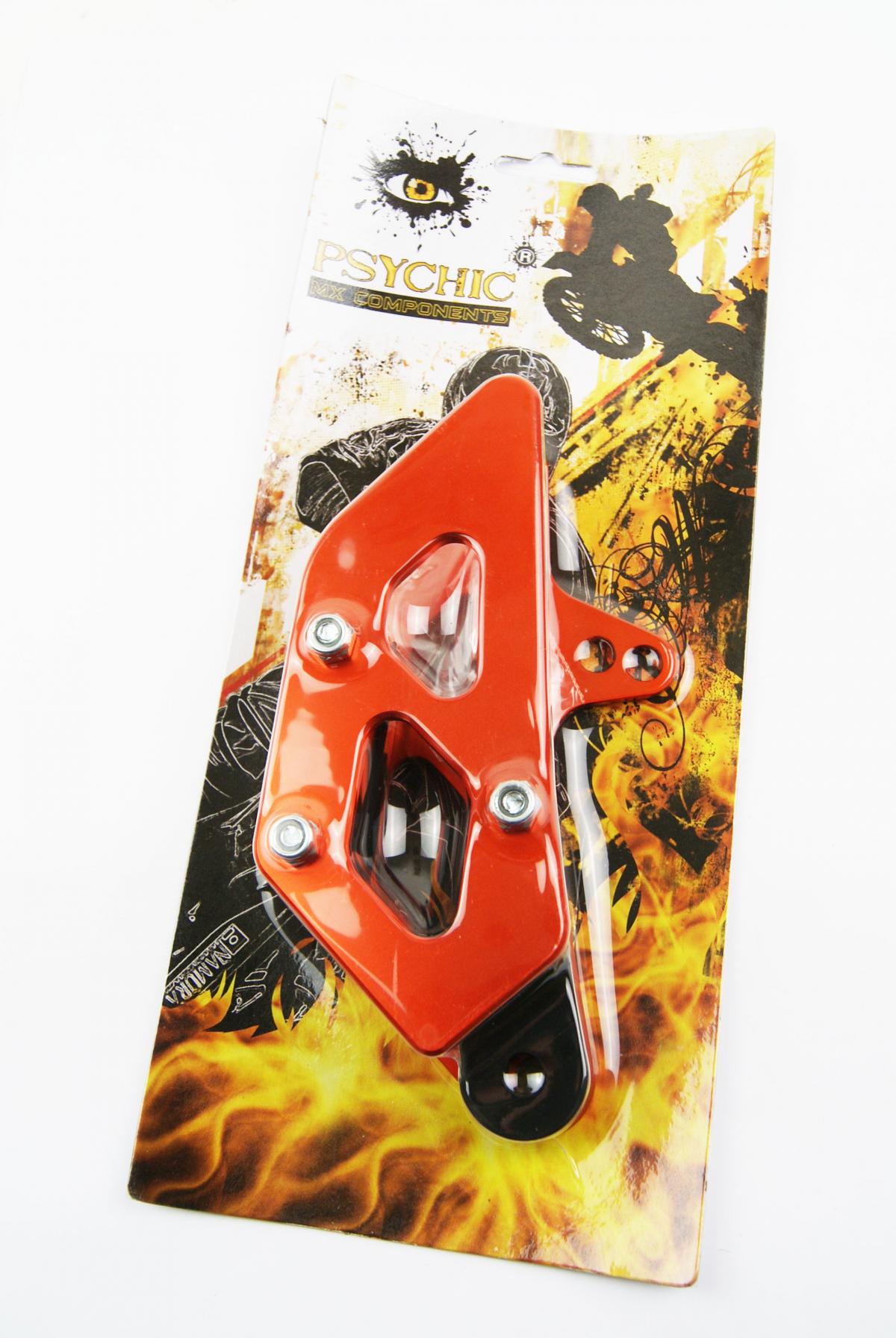 CHAIN GUARD W/BLOCK KTM SX/SXF 08-12, ORANGE