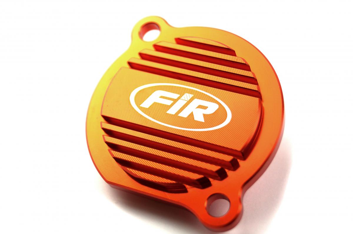 OIL FILTER COVER ORANGE ALLOY KTM SX-F 250 07-13, 450/550 00-06, EXC-F 250 99-13