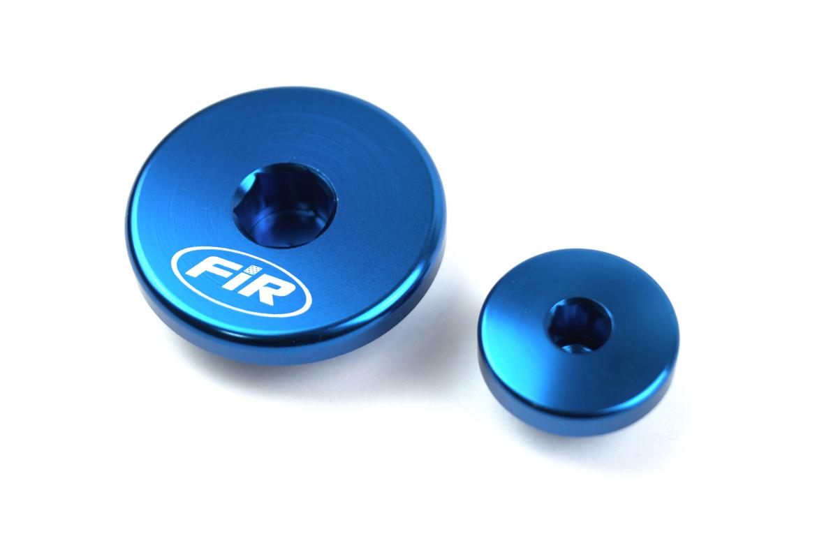 ENGINE PLUG KIT BLUE ALLOY YAMAHA YZ450F 06-09, WR250F 03-13, WR450F 03-11