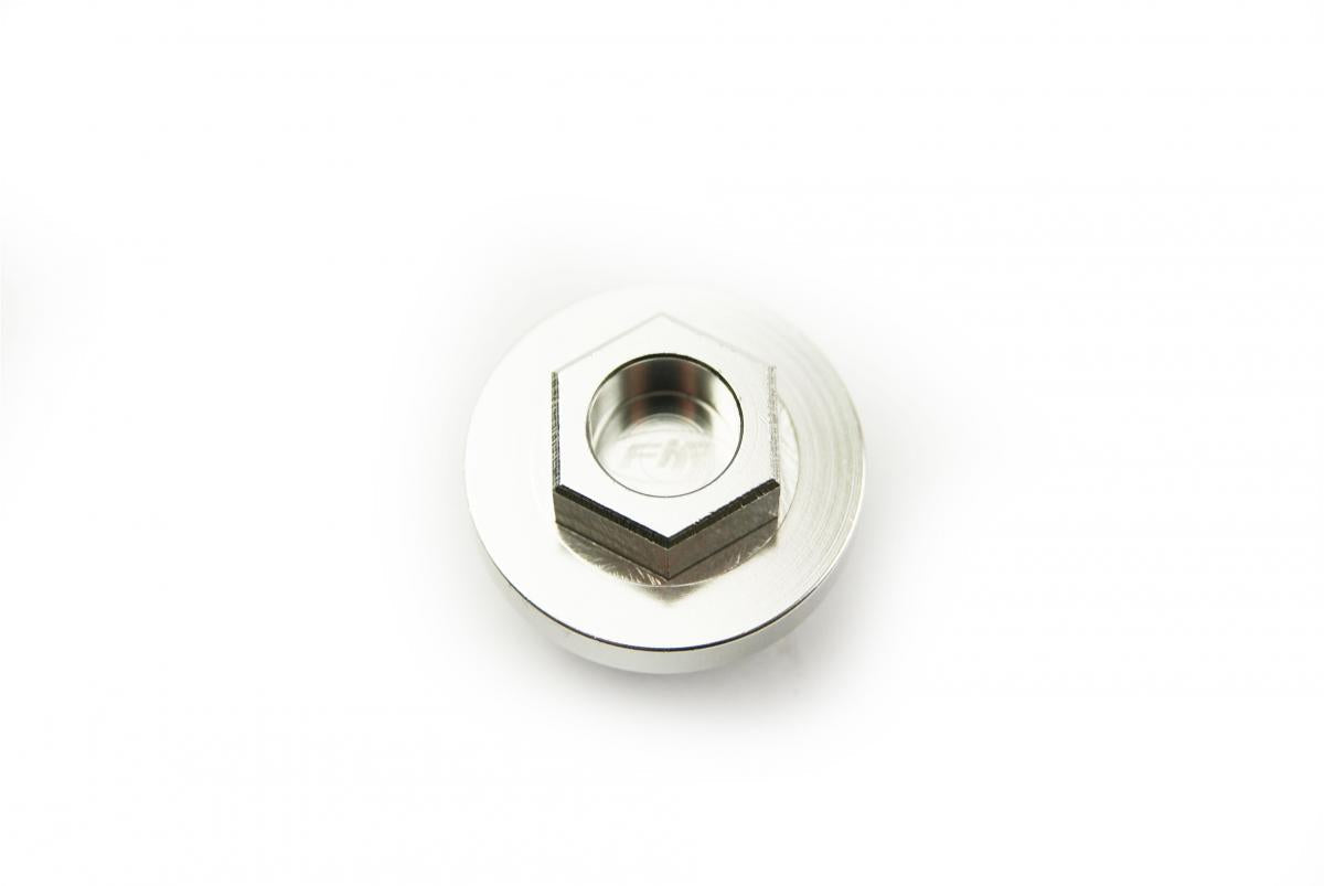 OIL FILLER PLUG ALLOY M18x1.5, KAWASAKI KX-F 250 04-16, 450 06-16, SILVER