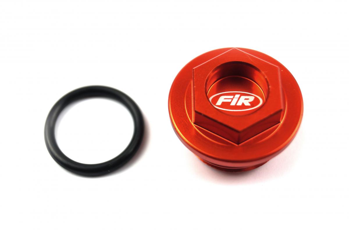 OIL FILLER PLUG ALLOY M24X3.0, KTM & HUSQVARNA 2014>, ORANGE