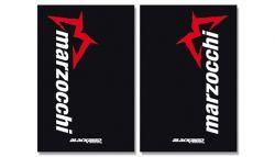 FORK DECAL MARZOCCHI BLACK, BLACKBIRD DECAL SET