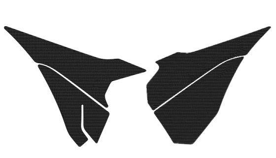 AIR BOX DECAL KTM SX/SXF 13-14, CARBON LOOK BLACKBIRD