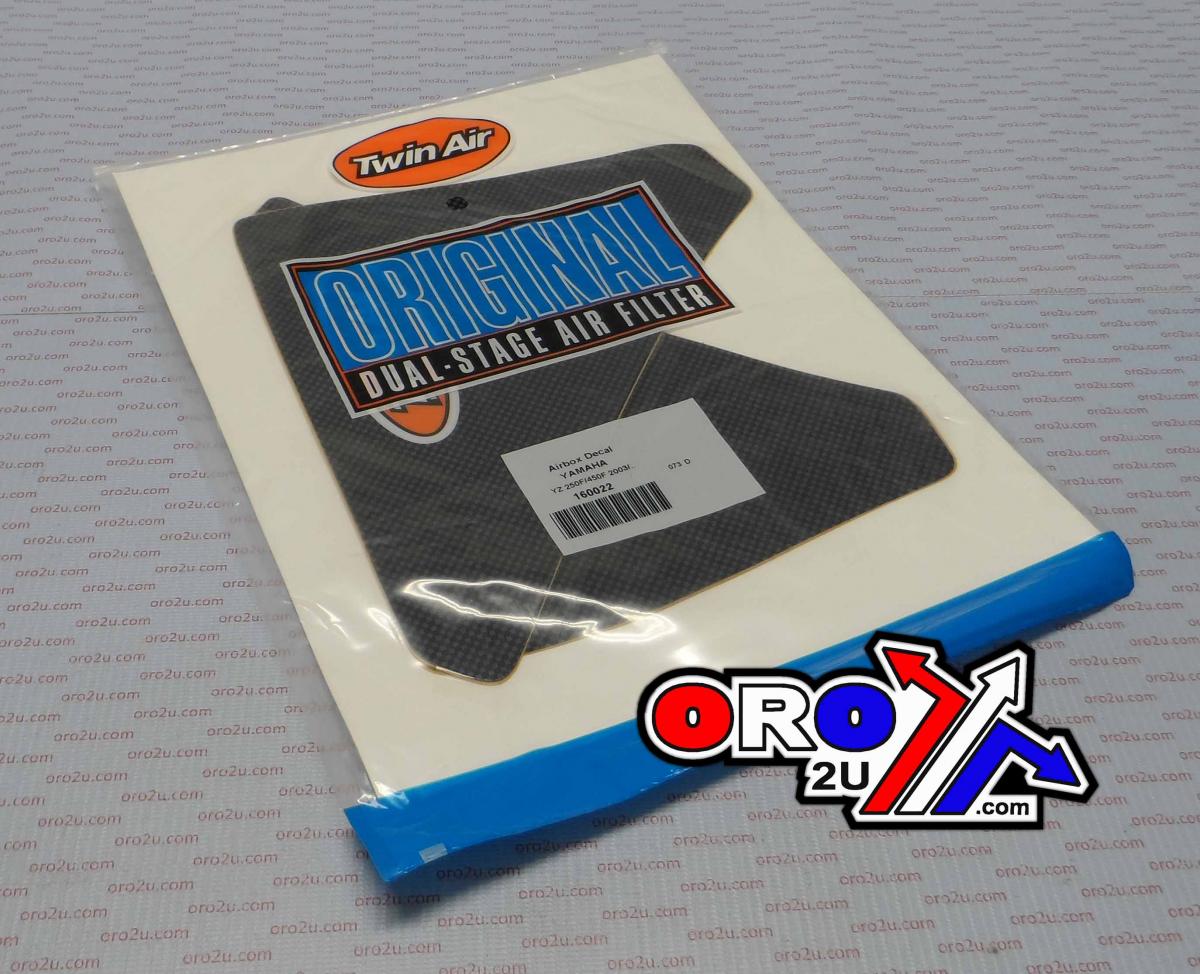 AIRBOX DECAL TWIN AIR, YAMAHA YZ-F250 2003-2005, YZ450F 2003-2005