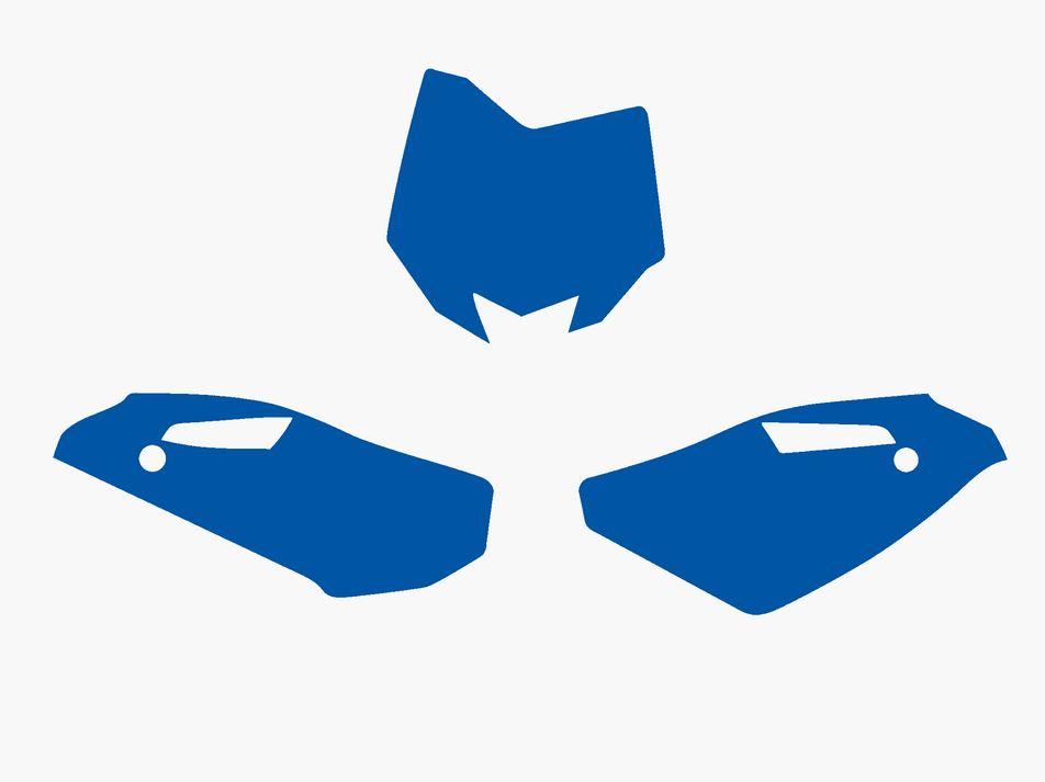 BLUE BACKGROUNDS, HUSQVARNA TC250 08-13, TC450 08-10