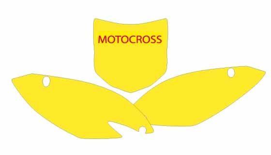 YELLOW BACKGROUNDS, KAWASAKI KX250F 2009-2012