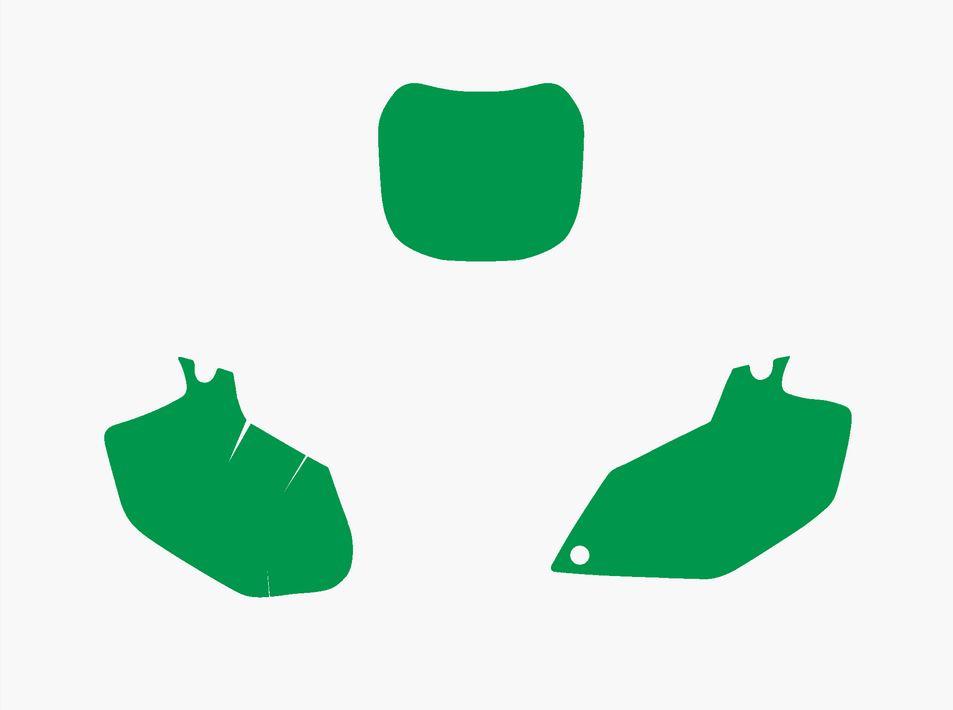 GREEN BACKGROUNDS YAMAHA YZ-F 250/450 2003-2005