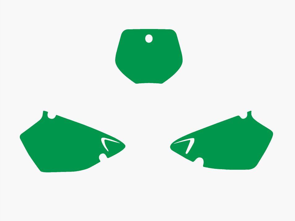 GREEN BACKGROUNDS YAMAHA YZ125/250 1996-1999