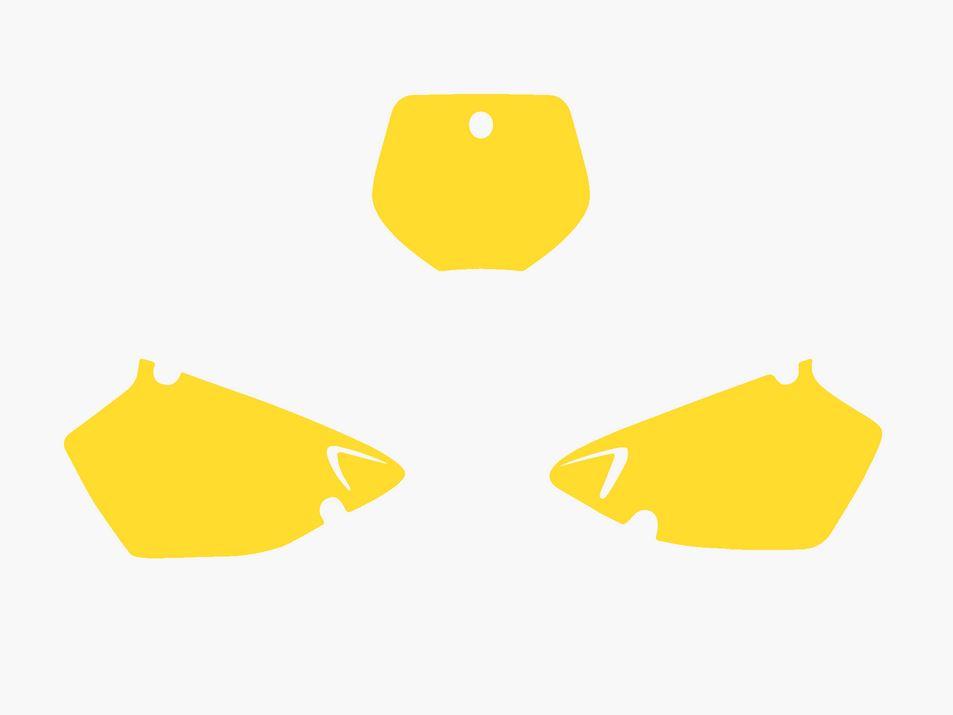 YELLOW BACKGROUNDS YAMAHA YZ125/250 1996-1999
