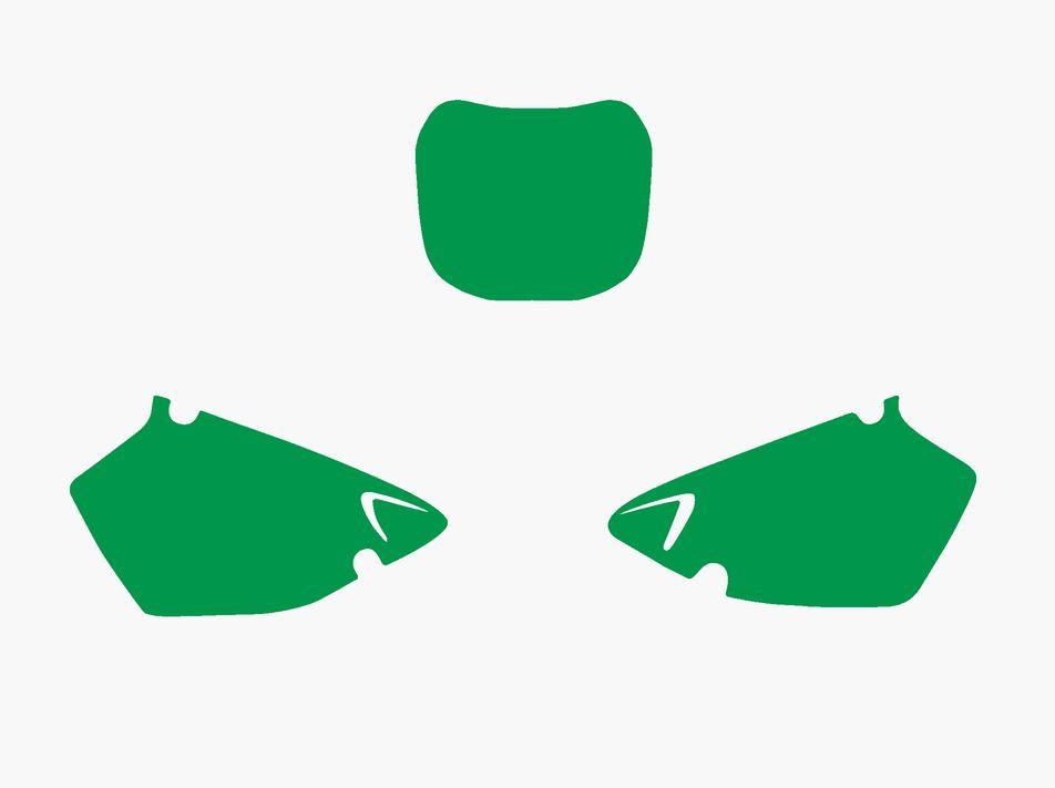 GREEN BACKGROUNDS YAMAHA YZ125/250 2000-2001